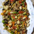 El cooksnap de Yessica cuando hizo Salteado de tofu con verduras y hongos - receta vegana.