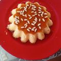 El cooksnap de Sofìa Lozano cuando hizo Flan de queso y leche condensada.