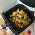 El cooksnap de Marieta cuando hizo Pollo crujiente no-frito (en airfryer).
