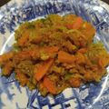 El cooksnap de Brenda Garreta cuando hizo Quinoa con vegetales salteados. #delantaldorado.