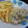 El cooksnap de Lily Ruiz Diaz cuando hizo Pollo al verdeo con papas fritas.