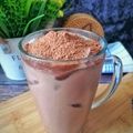 Cooksnap Norashikin Rahmat semasa beliau membuat Ais milo tabur.