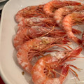 El cooksnap de Marieta cuando hizo Gambas rojas a la plancha.