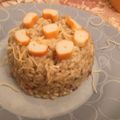 El cooksnap de Raxesg cuando hizo Risotto ligero de salmón y gambas 🍤.