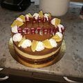 pazirita Cooksnap-ja, amikor elkészítette a(z) Narancskrémes csoki torta #valentinnap receptet.