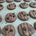 Cooksnap dari Elisabeth Angelina untuk resep Mini Chocochips cookies. Triple Coklat, Simple No mixer..!