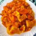 Narti's cooksnap of when they made Udang saos padang.