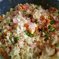 El cooksnap de Celia Laguna cuando hizo Arroz tres delicias (Thermomix).