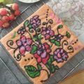 Cooksnap dari Daniar untuk resep Bolu Batik Hokokai Pandan Cheese