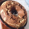 El cooksnap de Lu Medina cuando hizo Budín Marmolado😋.