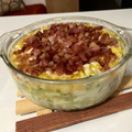 El cooksnap de Silvia Cantú cuando hizo Calabacitas keto con tocino preparadas en microondas.