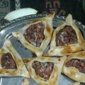 El cooksnap de Emanuel Cadiboni cuando hizo Fatay (Empanada árabe).