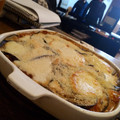 El cooksnap de Juan Catala cuando hizo Lasaña de berenjena, tomate y queso.