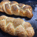 El cooksnap de yazmincha cuando hizo Pan Trenzado o Jalá (Cocina judía).
