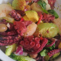 El cooksnap de silvia cuando hizo Ensalada fría de pulpo.