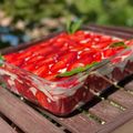 Éva Kovács Cooksnap-ja, amikor elkészítette a(z) Epres tiramisu receptet.