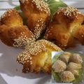 Cooksnap dari Divi Hapsari untuk resep Onde onde ketawa / onde onde ngakak anti gagal