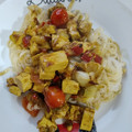 El cooksnap de María cuando hizo Tofu marinado.