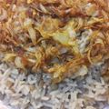صورة من طـبخآت يآسـمـين🌹🌷، شاركها بعد تجربة وصفة مجدرة الرز🍚🍛