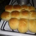 El cooksnap de Estefanía cuando hizo Livianitos panes de leche.
