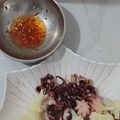 Cooksnap của Cau Hai khi họ làm theo món Mực hấp chấm mắm chua ngọt