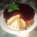 El cooksnap de Laura Honegger Montero cuando hizo Cheesecake con dulce de frambuesas, muy fácil!.