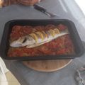 El cooksnap de mary botas cuando hizo Lubina al horno con verduras.