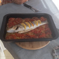 El cooksnap de mary botas cuando hizo Lubina al horno con verduras.