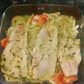 El cooksnap de Elisa Ajenjo cuando hizo Merluza al horno.