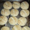 El cooksnap de Andrea cuando hizo Chipas con polvo de hornear.