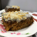 El cooksnap de Moni Rolán cuando hizo Carrot cake.