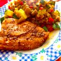 El cooksnap de Isaías cuando hizo Guiso de berenjenas y zapallito.