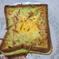 Cooksnap dari Bertha Daely untuk resep Roti Tawar panggang telur keju buat sarapan atau bekal