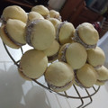 El cooksnap de Natalia Ruiz Diaz cuando hizo Alfajores de maicena.