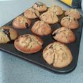 El cooksnap de Sofia Donoso cuando hizo Muffins de arándano.