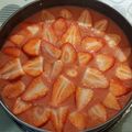 El cooksnap de Maria Amparo Aranda cuando hizo Tarta de queso y melón se puede hacer con la fruta qué más guste.