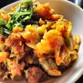 Anushri Pai's cooksnap of when they made गावरान झुणका (Gavran Zunka Recipe In Marathi).