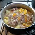 El cooksnap de Luis cuando hizo Estofado de carne.