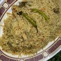 MrsRiasat Ali's cooksnap of when they made Chicken Biryani.
