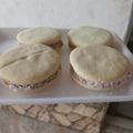 El cooksnap de Eva Karina Gentile cuando hizo Alfajores de maicena.