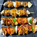 El cooksnap de Débora Cantero Martínez cuando hizo Brochetas de pollo adobado.