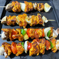 El cooksnap de Débora Cantero Martínez cuando hizo Brochetas de pollo adobado.