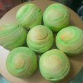 Cooksnap của Bi khi họ làm theo món Bánh trung thu ngàn lớp kiểu Triều Châu (Teochew Spiral Yam Moon Cake)