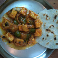 Prafulla Ramoliya's cooksnap of when they made સ્પાઈસી વેજ પનીર ટિક્કા પીઝા  (No Oven No Yeast).