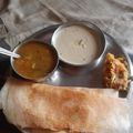 Mahir का कुकस्नैप जब उन्होंने मसाला डोसा (masala dosa recipe in Hindi) बनाया था।