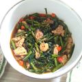 Cooksnap dari tiraatira untuk resep Tumis kangkung campur tempe & udang