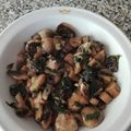 El cooksnap de Vanesa Mayoral López-Rey cuando hizo Champiñones salteados Chef.