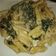 El cooksnap de Estefania cuando hizo Rigatoni con salsa de Cabrales, espinacas y setas.