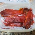 El cooksnap de j.d. schultheis cuando hizo Morrones asado para acompañar.