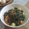 Cooksnap dari Indah Mei untuk resep Oseng Daun Pepaya Teri